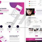 فایل لایه باز قالب صفحه وب سایت طرح اپلیکیشن در گوشی هوشمند فایل لایه باز قالب صفحه وب سایت طرح اپلیکیشن در گوشی هوشمند