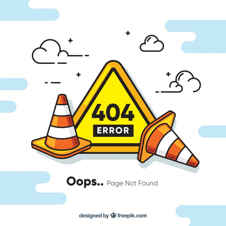 وکتورخطا 404 طرح درحال ساخت و ساز
