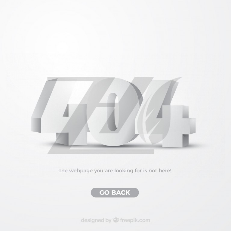 وکتور طرح خطا 404 به سبک ایزومتریک رنگ روشن