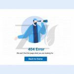 وکتور طرح ارور خطا 404 وکتور طرح ارور خطا 404