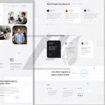 فایل لایه باز صفحه فرود وب سایت آژانس خلاق فایل لایه باز صفحه فرود وب سایت آژانس خلاق