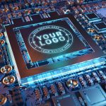 موکاپ لوگو پردازنده گرافیکی جی پی یو موکاپ لوگو پردازنده گرافیکی جی پی یو