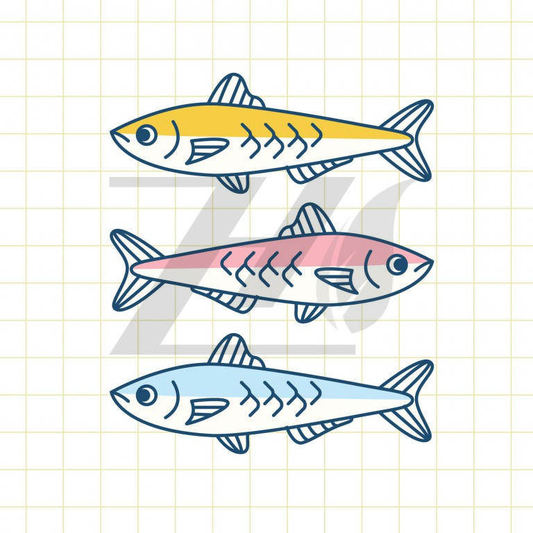 مجموعه 3 عددی ماهی