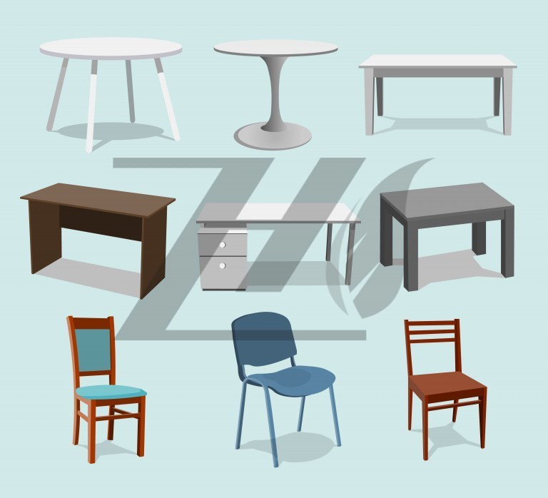 مجموعه صندلی و میز