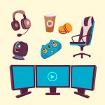 مجموعه عناصر استریمر بازی کارتونی مجموعه عناصر استریمر بازی کارتونی