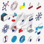 وکتور مفهوم فناوری تصویرسازی گرافیک