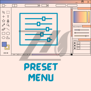 پنجره Hue/Saturation ، منوی Preset