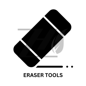 ابزار Eraser Tool در نرم‌افزار Adobe Photoshop