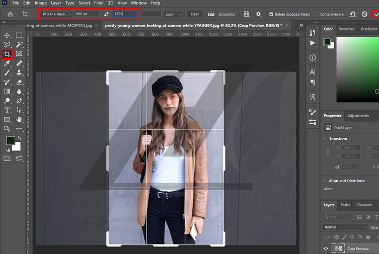 قرار دادن دو تصویر در کنار هم 