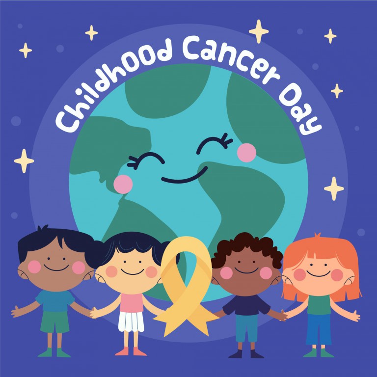 وکتور تصویر گرافیکی روز جهانی سرطان کودک