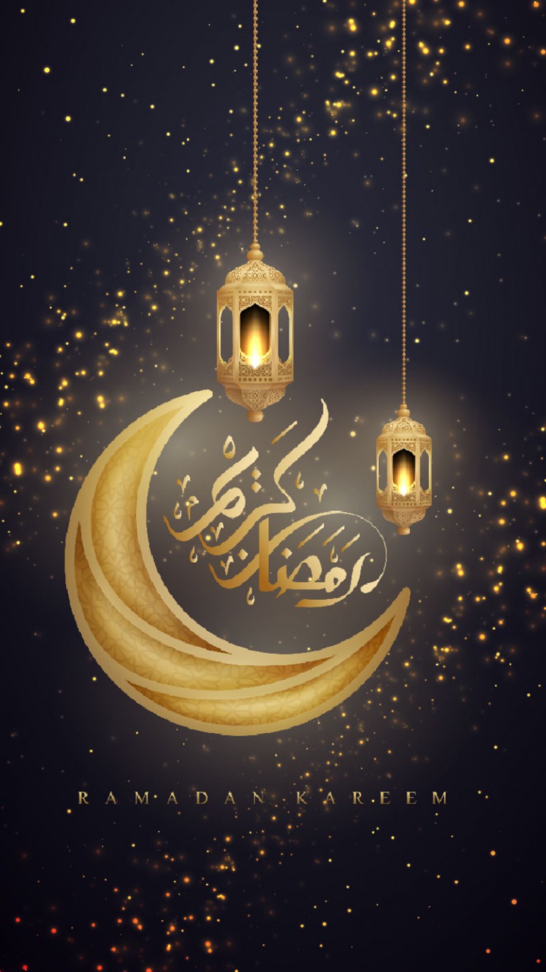 فایل لایه باز استوری اینستاگرام تبریک ماه مبارک رمضان