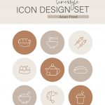 وکتور مجموعه طرح آیکون غذاهای آسیایی