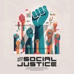فایل لایه باز قالب پست شبکه اجتماعی روز جهانی عدالت اجتماعی