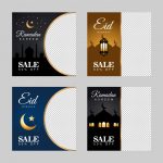 وکتور بنر تخفیف فروش در رمضان وکتور بنر تخفیف فروش در رمضان