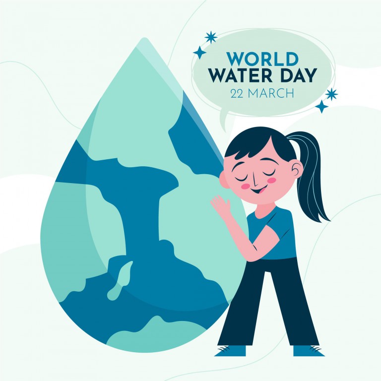 وکتور طراحی روز جهانی آب