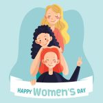 وکتور پست اینستاگرام روز جهانی زن مبارک