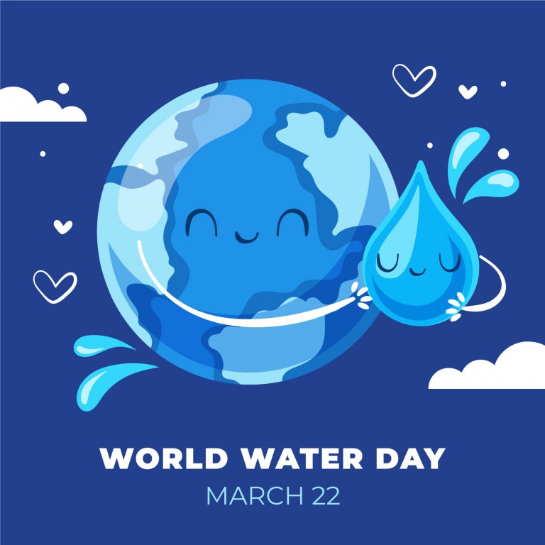 وکتور روز جهانی آب