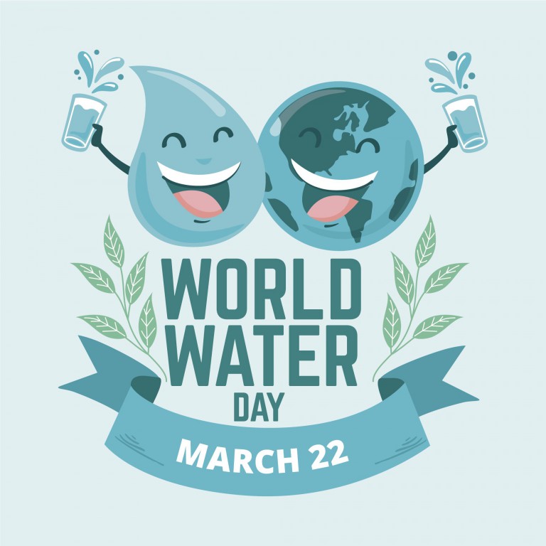 وکتور پست اینستاگرام روز جهانی آب