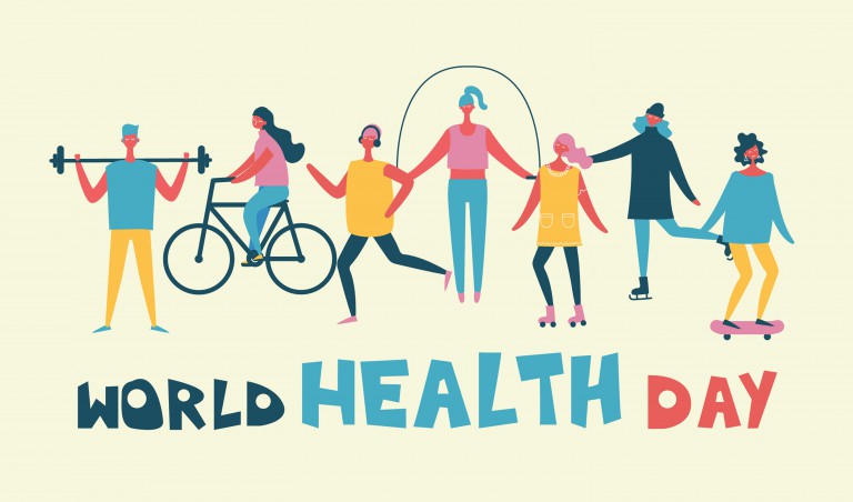 وکتور تصویر گرافیکی روز جهانی بهداشت