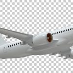 فایل لایه باز تصویر سه بعدی هواپیما