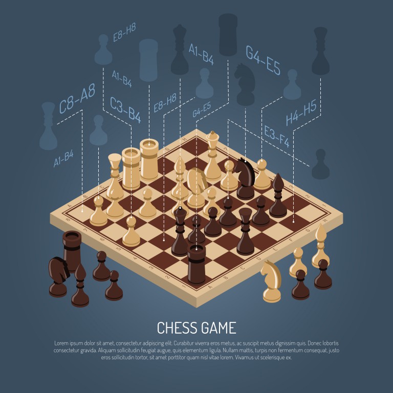 وکتور بازی رومیزی شطرنج