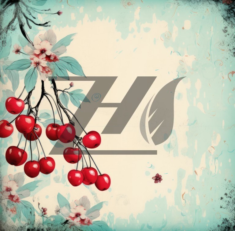 بکگراند قدیمی طرح شکوفه گیلاس