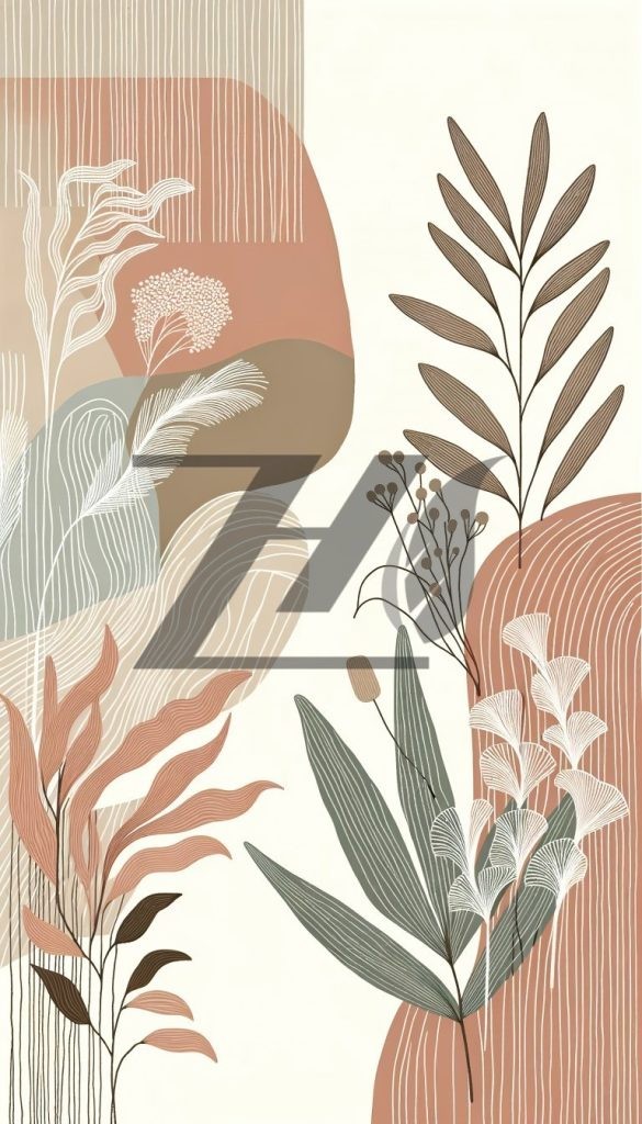 پس زمینه مینیمال منظره