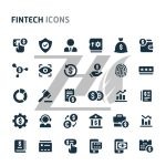 وکتور مجموعه آیکون های فین تک (Fintech) وکتور مجموعه آیکون های فین تک (Fintech)