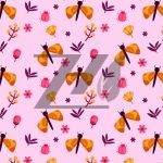 وکتور پترن گل و حشرات