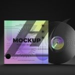 فایل لایه باز موکاپ کاور ضبط وینیل و گرامافون فایل لایه باز موکاپ کاور ضبط وینیل و گرامافون