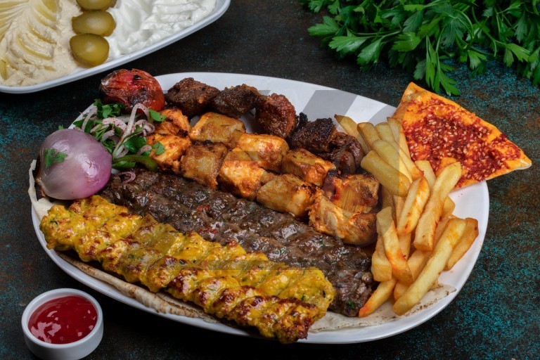 عکس بشقاب انواع کباب