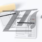 فایل لایه باز موکاپ فاکتور فروش فایل لایه باز موکاپ فاکتور فروش