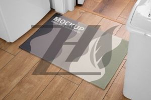 فایل لایه باز موکاپ پادری سرویس بهداشتی