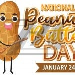 وکتور روز کره بادام زمینی