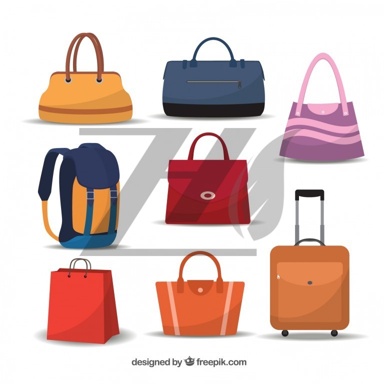 وکتور کیف های متنوع