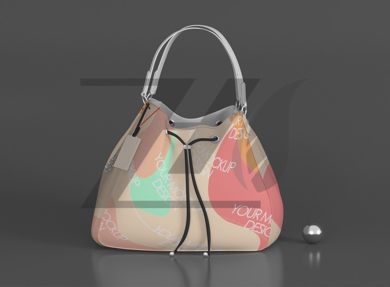 فایل لایه باز طرح موکاپ کیف زنانه