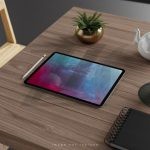 فایل لایه باز موکاپ طرح صفحه نمایش تبلت