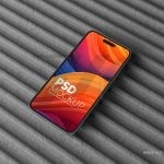 فایل لایه باز موکاپ اسکرین تلفن هوشمند