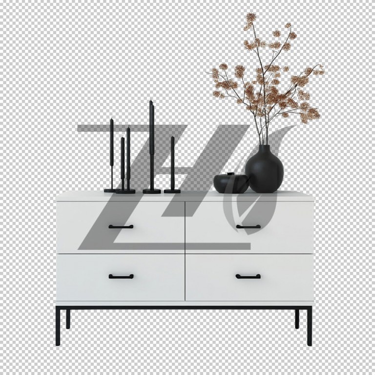 فایل لایه باز کنسول کشودار