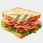 فایل لایه باز ساندویچ ژامبون خوشمزه