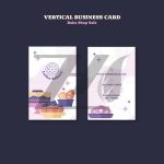 فایل لایه باز الگوی کارت ویزیت شیرینی فروشی