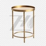 فایل لایه باز میز کنار مبلی فلزی طلایی زیبا فایل لایه باز میز کنار مبلی فلزی طلایی زیبا
