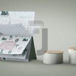 فایل لایه باز موکاپ تقویم رو میزی مستطیلی فایل لایه باز موکاپ تقویم رو میزی مستطیلی
