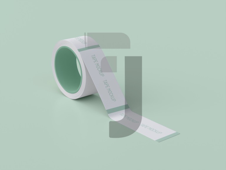 فایل لایه باز موکاپ نوار چسب