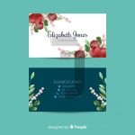 وکتور کارت ویزیت گل فروشی به رنگ سرمه ای و سفید وکتور کارت ویزیت گل فروشی به رنگ سرمه ای و سفید