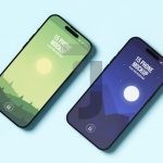 فایل لایه باز موکاپ طرح گوشی موبایل