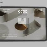 فایل لایه باز طراحی موکاپ صفحه نمایش تبلت