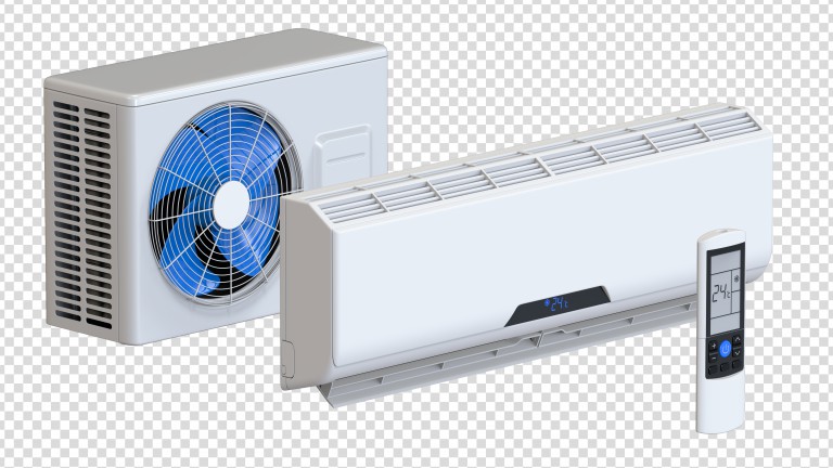فایل لایه باز تصویر کولر اسپلیت