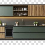 فایل لایه باز کابینت مدرن آشپزخانه