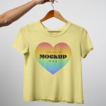 فایل لایه باز موکاپ تی شرت آستین کوتاه فایل لایه باز موکاپ تی شرت آستین کوتاه